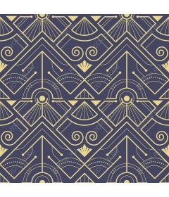  Elegant geometric pattern in art Deco style