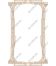  Elegant geometric frame