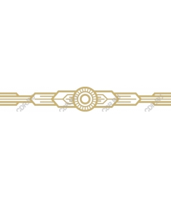  Elegant gold geometric pattern