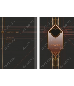 Обложка Art Deco Luxe
