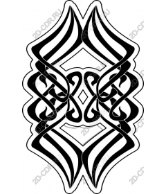  Elegant abstract black and white