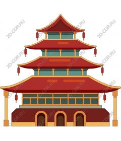  The traditional pagoda