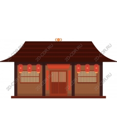  Traditional Oriental house