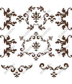  Elegant set of decorations