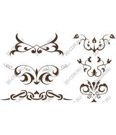 Elegant decorative set