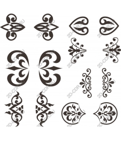  Коллекция Ornate Flourishes - Элегантные декоративные элементы