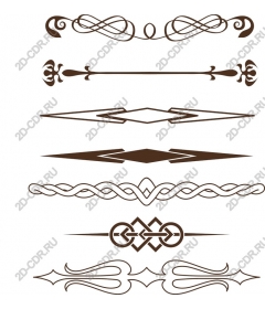  Elegant set of decorations