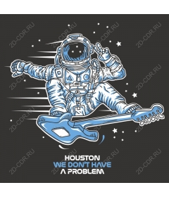  Houston, we have no problems, Guitar, astronaut