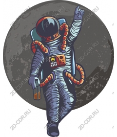 Space adventure astronaut
