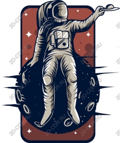 Astronaut in space