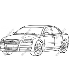  Luxury sedan