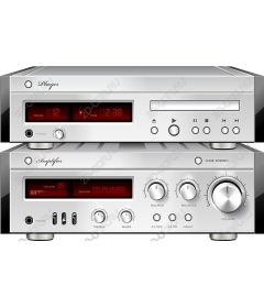  Elegant audio player and amplifier