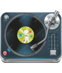 Vintage record player
