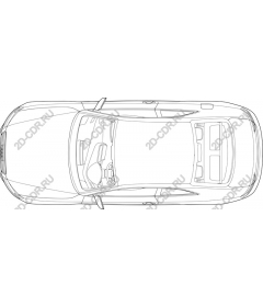  Elegant modern outline car
