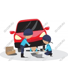 The mechanic in action