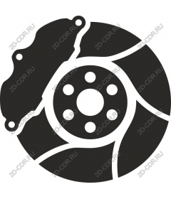  Brake disc and caliper