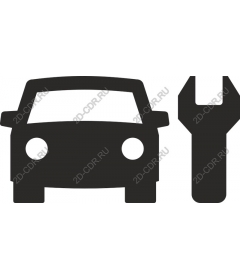 Car and spanner