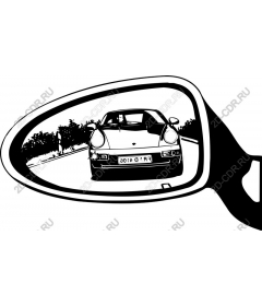  Elegant reflection of a sports car