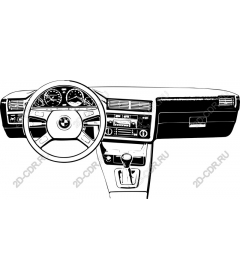  Classic car interior BMW