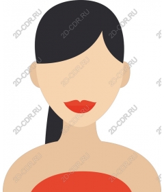  Elegant portrait of a woman