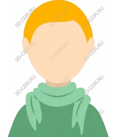  A stylish character with scarf