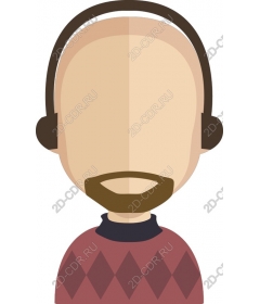 Man with headphones