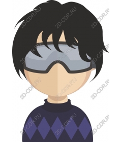  Fashionable youth character