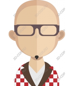 Stylish icon hipster