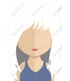  Elegant minimalist woman