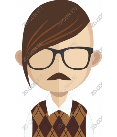 The character of a vintage botany
