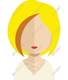 Stylish blonde