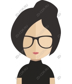  Elegant minimalistic woman