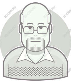  Bald man and
