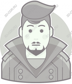  A mysterious character in cloak
