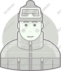 Man warm jacket