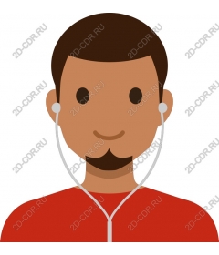 Young man with headphones