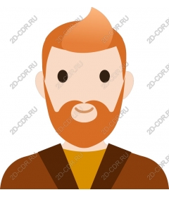 Bearded man