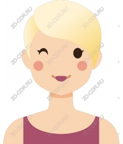 Funny female character