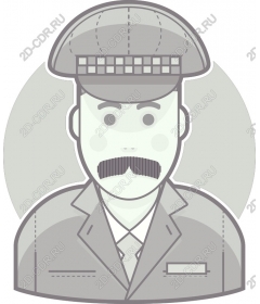 Vintage police officer