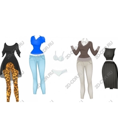 Fashion: the collection of chic outfits