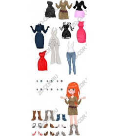 Trendy Fashion Pack — dresses, jeans and shoes