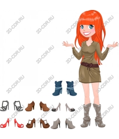 The chic fashionista collection shoes