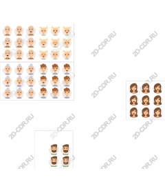  A diverse collection of characters