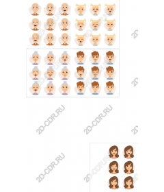 Pack a variety of characters