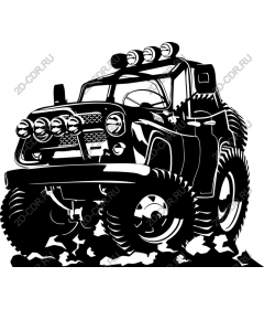  Durable off-road truck