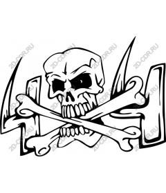  Skull and crossbones