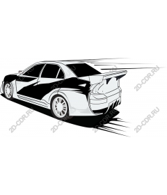  Динамичный спортивный автомобиль