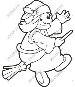  Adorable cartoon witch