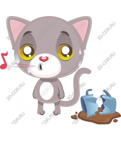  Whimsical character-cat