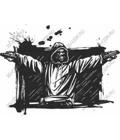 Urban Defiance hood figure